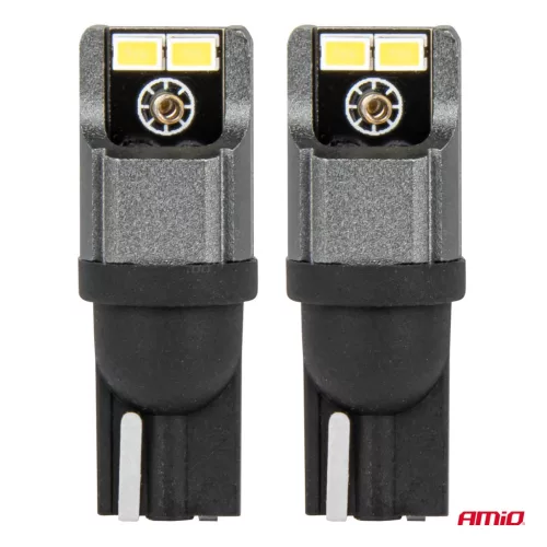 AMiO LED izzók CANBUS 2016 3020 4SMD T10 W5W W10W 12V/24V (03717)