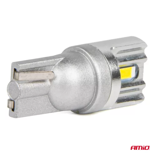 AMiO LED izzók STANDARD T10 W5W 2x1860 SMD fehér 12V/24V (03719)