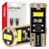 AMiO LED izzók CANBUS T10e W5W 3x2055 SMD fehér 12V/24V 12V/24V (03720)