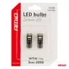 AMiO LED izzók CANBUS T10e W5W 3x2055 SMD fehér 12V/24V 12V/24V (03720)