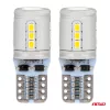 AMiO LED izzók CANBUS T10e W5W 15x2016 SMD fehér 12V/24V (03723)