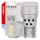 AMiO LED izzók 360 Pure fény sorozat STANDARD T10 W5W 3x3020 SMD fehér 12V/24V (03725)