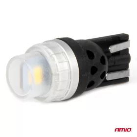   AMiO LED izzók 360 Pure fény sorozat STANDARD T10 W5W 2x3020 SMD fehér 12V/24V (03726)