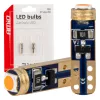 AMiO LED izzók STANDARD piros T5 12V 3030 1LED HP (03727)