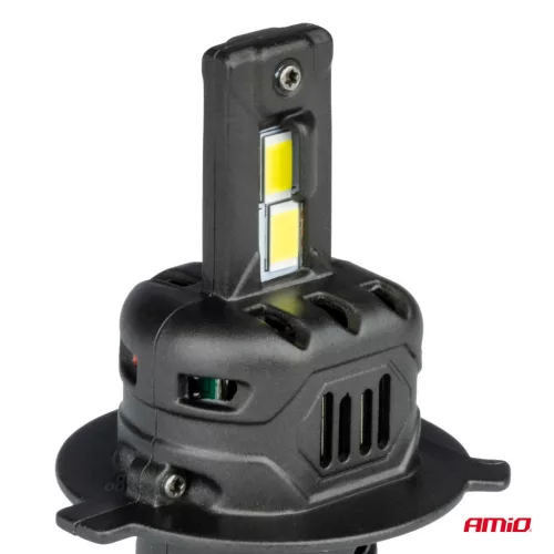 AMiO LED fényszóróizzók X4-sorozat AVIATOR H4/H19 6500K max. 44W (03763)