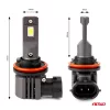 AMiO LED fényszóróizzók X4-sorozat AVIATOR H8/H9/H11/H16 6500K max. 44W (03765)