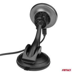   AMiO tapadókorongos telefontartó vezeték nélküli töltővel My Mag 15W (03775)