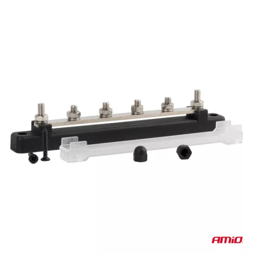 AMiO pozitív elosztósín M6 12V - 48V 150A (03808)