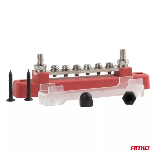 AMiO pozitív elosztósín M6 12V - 48V 150A (03810)