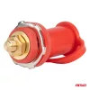 AMiO piros pozitív akkumulátor-tápcsatlakozó védősapkával 3/8 M10 12V 24V 48V 250A (03814)