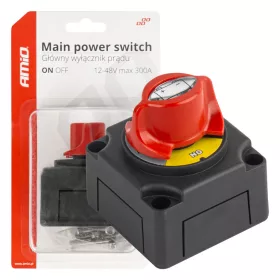 AMiO akkumulátor-főkapcsoló 12-48V max.300A (03838)