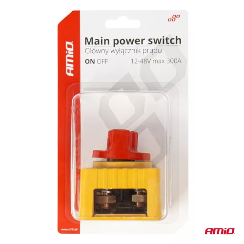 AMiO akkumulátor-főkapcsoló 12-48V max.300A (03839)
