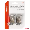 AMiO sárgaréz akkumulátorsaruk 2 db 600A (03846)