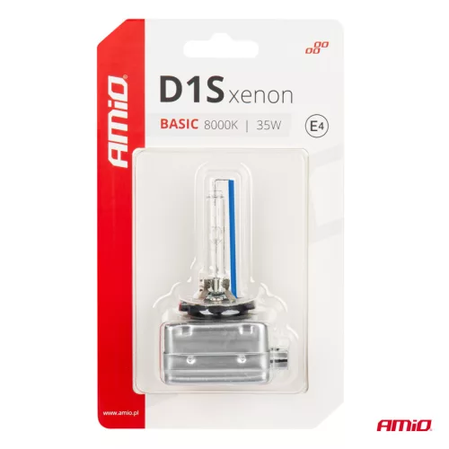 AMiO Xenonizzó D1S 35W 8000K BASIC bliszter (03865)