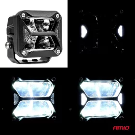 AMiO LED-es kiegészítő fényszóró PRO sorozat (03867)