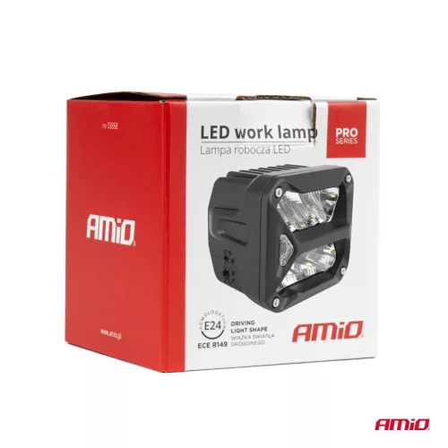 AMiO LED-es kiegészítő fényszóró PRO sorozat (03868)