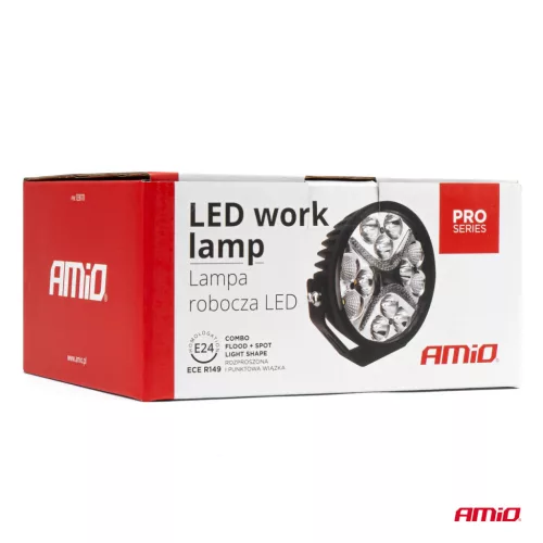 AMiO LED-es kiegészítő fényszóró PRO sorozat (03870)