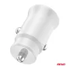 AMiO autós töltő 2x USB-A 2.1A 12/24V (03872)