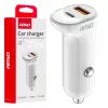 AMiO autós töltő USB-A+ USB-C 20W 12/24V (03875)
