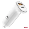 AMiO autós töltő USB-A+ USB-C 20W 12/24V (03875)