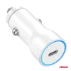 AMiO autós töltő USB-C 20W 12/24V (03880)