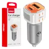 AMiO autós töltő USB-A + USB-C 20W 12/24V (03882)