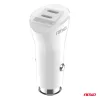 AMiO autós töltő 2xUSB-C 40W 12/24V (03884)