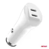 AMiO autós töltő 2xUSB-C 40W 12/24V (03884)
