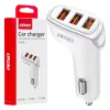 AMiO autós töltő 3x USB-A 3.1A 12/24V (03885)