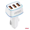 AMiO autós töltő 3x USB-A 30W 12/24V (03889)