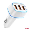 AMiO autós töltő 3x USB-A 30W 12/24V (03889)