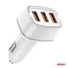 AMiO autós töltő 2x USB-A + USB-C 32W 12/24V (03890)