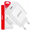 AMiO hálózati töltő USB-C 20W gyorstöltés 230V (03891)