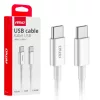 AMiO USB-C–USB-C kábel 60W 100cm FullLINK (03896)