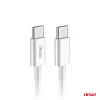 AMiO USB-C–USB-C kábel 60W 200cm FullLINK (03897)