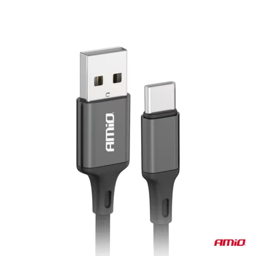 AMiO USB–USB-C kábel 2A 200cm FullLINK (03900)
