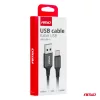 AMiO USB–USB-C kábel 2A 200cm FullLINK (03900)