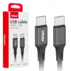 AMiO USB-C–USB-C kábel 60W 200cm FullLINK (03903)