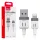 AMiO USB–Lightning kábel 3A 100cm FullLINK (03907)