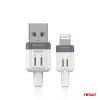 AMiO USB–Lightning kábel 3A 100cm FullLINK (03907)