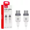 AMiO USB-C–USB-C kábel 60W 100cm FullLINK (03908)
