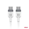 AMiO USB-C–USB-C kábel 60W 100cm FullLINK (03908)
