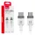 AMiO USB-C–USB-C kábel 60W 200cm FullLINK (03909)