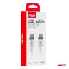 AMiO USB-C–USB-C kábel 60W 200cm FullLINK (03909)