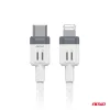 AMiO USB-C–Lightning kábel 20W 100cm FullLINK (03910)