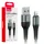 AMiO USB–Lightning kábel 3A 100cm FullLINK (03913)