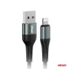 AMiO USB–Lightning kábel 3A 100cm FullLINK (03913)
