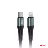AMiO USB-C–Lightning kábel 20W 100cm FullLINK (03916)