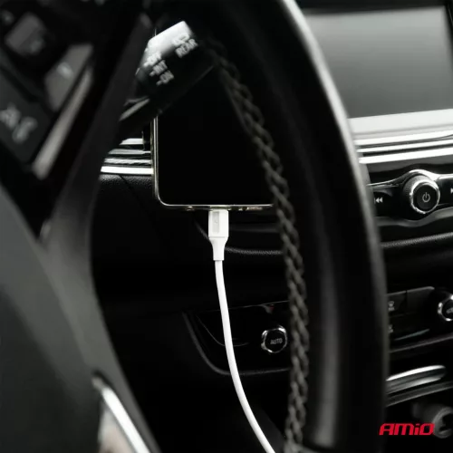 AMiO USB–USB-C kábel 3A 100cm FullLINK (03917)