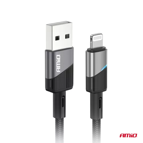 AMiO USB–Lightning kábel 3A 100cm FullLINK (03925)